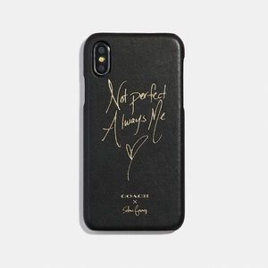 ❌SOLD❌ Coach x Selena Gomez iPhone X/XS case